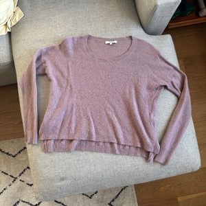 Madewell purple sweater